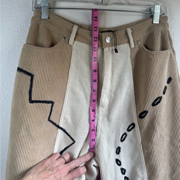 *NWOT* NASTY GAL {Nordstrom} Wide Leg Corduroy Pants - Picture 9 of 15